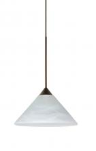  1XC-117652-LED-BR - Besa Pendant Kona Bronze Marble 1x5W LED