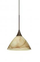  1XC-174383-BR - Besa Pendant Domi Bronze Mocha 1x50W Halogen