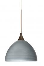  1XC-4679TN-LED-BR - Besa Pendant Brella Bronze Titan 1x6W LED