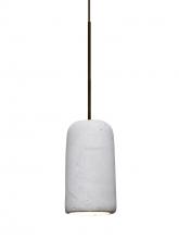  1XC-GLIDENA-LED-BR - Besa Glide Cord Pendant, Natural, Bronze Finish, 1x2W LED