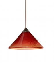  1XT-117681-BR - Besa Pendant Kona Bronze Sunset 1x50W Halogen