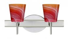  2SW-5131SL-CR - Besa Wall Canto 5 Chrome Solare 2x40W G9