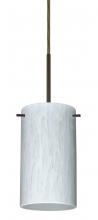  B-440419-MED-BR - Besa Stilo 7 Pendant For Multiport Canopy Bronze Carrera 1x40W B10 Med