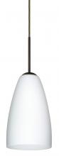  J-151107-BR - Besa Riva 9 Pendant For Multiport Canopy Bronze Opal Matte 1x75W Medium Base