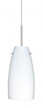  J-151207-SN - Besa Tao 10 Pendant For Multiport Canopy Satin Nickel Opal Matte 1x100W Medium Base