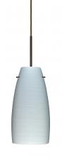  J-1512KR-BR - Besa Tao 10 Pendant For Multiport Canopy Bronze Chalk 1x100W Medium Base