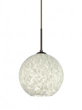  J-COCO819-LED-BR - Besa Coco 8 Pendant For Multiport Canopy, Carrera, Bronze Finish, 1x9W LED