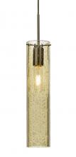  J-JUNI16GD-BR - Besa, Juni 16 Pendant For Multiport Canopy, Gold Bubble, Bronze, 1x60W Medium Base