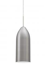  J-LINDWH-SN - Besa, Lindy Pendant For Multiport Canopy, White, Bronze Finish, 1x60W Medium Base