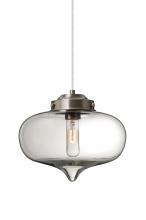  J-MIRACL-SN - Besa Mira Pendant For Multiport Canopy Satin Nickel Clear 1x60W T10