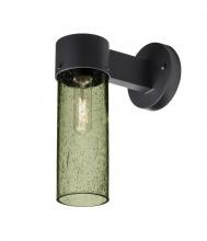  JUNI10MS-WALL-BK - Besa, Juni 10 Outdoor Sconce, Moss Bubble, Black Finish, 1x60W Medium Base