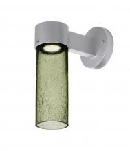  JUNI10MS-WALL-LED-SL - Besa, Juni 10 Outdoor Sconce, Moss Bubble, Silver Finish, 1x4W LED