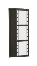  NAPOLI16-WA-LED-BR - Besa Outdoor Napoli 16 Bronze White Acrylic 2x8W LED