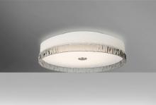  PACO12SMC-LED - Besa, Paco 12 Ceiling, Opal/Smoke Stone,  Finish, 1x16W LED