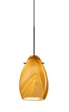  RXP-1713HN-BR - Besa Pendant Pera 6 Bronze Honey 1x50W Halogen