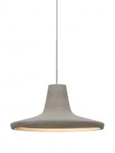  RXP-MODUSTN-LED-SN - Besa Modus Cord Pendant, Tan, Satin Nickel Finish, 1x9W LED