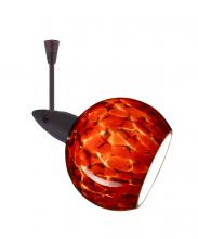  SP-155941-12-BR - Besa Spotlight With 12" Stem Palla 3 Bronze Garnet 1x35W Halogen Mr11