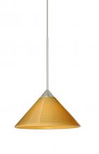  X-282490-SN - Besa Pendant For Multiport Canopy Kona Satin Nickel Mango Starpoint 1x50W Halogen