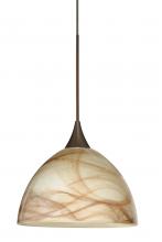  XP-467983-BR - Besa Pendant Brella Bronze Mocha 1x50W Halogen