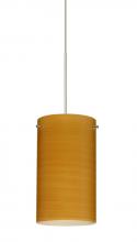  1XT-4404OK-LED-SN - Besa Stilo 7 Pendant Oak Satin Nickel 1x5W LED