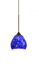  1XT-560586-LED-BR - Besa Pendant Tay Tay Bronze Blue Cloud 1x5W LED