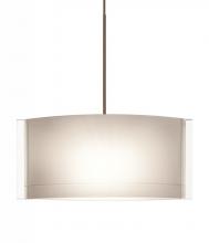  RXP-673006-BR - Besa Jodi Pendant Rxp Opal Glossy Bronze 1x50W Halogen