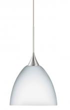  1XT-757007-LED-SN - BESA PENDANT SASHA SATIN NICKEL OPAL MATTE 1X6W LED