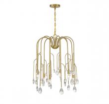  1-6686-6-127 - Anholt 6-Light Chandelier in Noble Brass