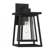  5-2021-BK - Denver 1-Light Outdoor Wall Lantern in Matte Black