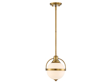  7-3100-1-322 - Westbourne 1-Light Pendant in Warm Brass