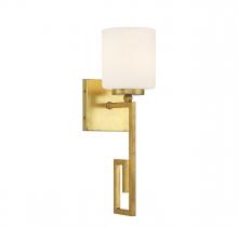  9-2302-1-260 - Quatrain 1-Light Wall Sconce in True Gold