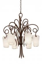  4289AC/FROST - Tribecca 6 Light Chandelier