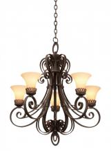  5198MG/1576 - Mirabelle 5 Light Chandelier