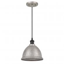  E80010-015 - Helmut 1-Light Galvanized Pendant 9“ X 9” X 9“