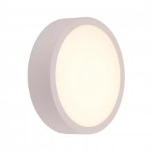  W23564MW6 - Aperture 12-Watt Matte White Finish Integrated LEd Circle Wall Sconce / Ceiling Light 6 in. Dia x 1.