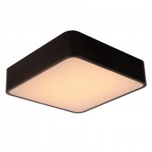  W33564MB16 - Aperture 24-Watt Matte Black Finish Integrated LEd Square Flush Mount Ceiling Light 16 in. L x 16 in