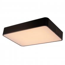  W33566MB24 - Aperture 48-Watt Matte Black Finish Integrated LEd Square Flush Mount Ceiling Light 24 in. L x 24 in