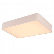  W33566MW24 - Aperture 48-Watt Matte White Finish Integrated LEd Square Flush Mount Ceiling Light 24 in. L x 24 in