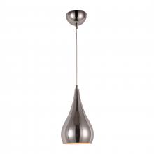  W83540C6 - Monroe 6-Watt Chrome Finish Integrated LEd Mini Pendant Light 3000K 6 in. Dia x 96 in. H