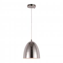  W83542C8 - Monroe 6-Watt Chrome Finish Integrated LEd Mini Pendant Light 3000K 8 in. Dia x 96 in. H