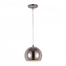  W83543C8 - Monroe 6-Watt Chrome Finish Integrated LEd Mini Pendant Light 3000K 8 in. Dia x 96 in. H