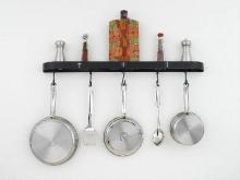  H-13-34Y-B-BK01 W/CI - POT RACK COLLECTION