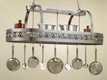  H-86Y-D-BR47 W/CI - POT RACK COLLECTION