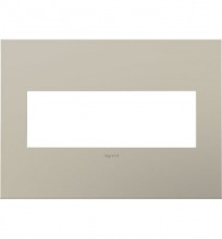 Legrand AWC3GSN4 - adorne? Satin Nickel Three-Gang Screwless Wall Plate