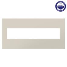  AWP5GOM - Adorne® Oatmeal Five-Gang Screwless Wall Plate with Microban®