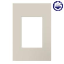  AWP1G3OM - Adorne® Oatmeal One-Gang Screwless Wall Plate with Microban®