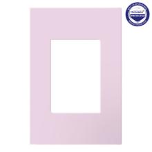  AWP1G3RA - Adorne® Rosa One-Gang Screwless Wall Plate with Microban®