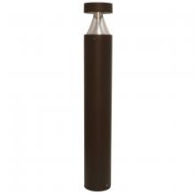  PMBOR-FLT-LS-CS-BZ - LED Outdoor Commercial Bollard - PMBO