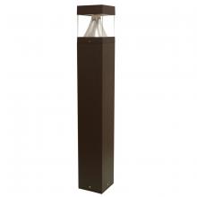  PMBOS-FLT-LS-CS-BZ - LED Outdoor Commercial Bollard - PMBO