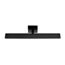  202075A - 3x3.2W LED Vanity Light With Matte Black Finish & White Acrylic Shade